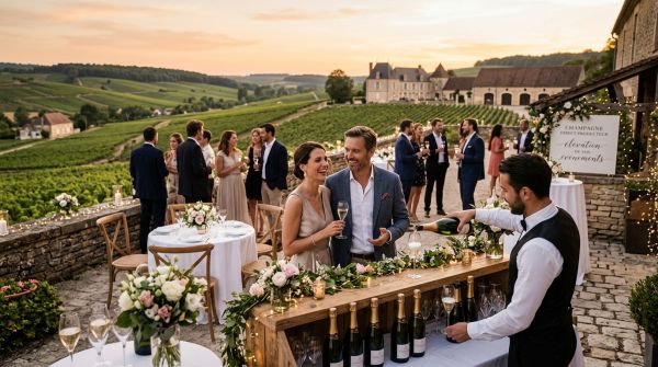 champagne direct producteur : élévation de vos événements
